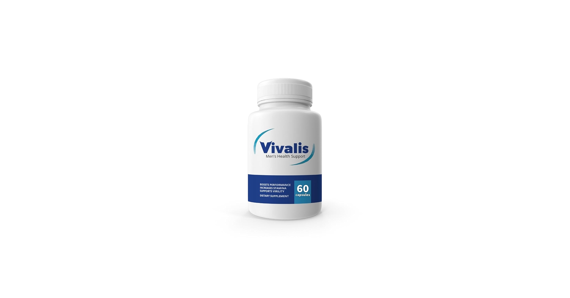 Vivalis Men's Health Support supplement bottle, 60 capsules